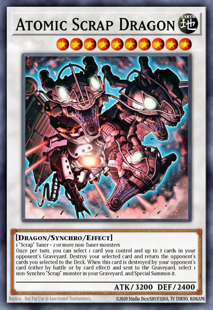 Atomic Scrap Dragon, Storm of Ragnarok STOR-EN043