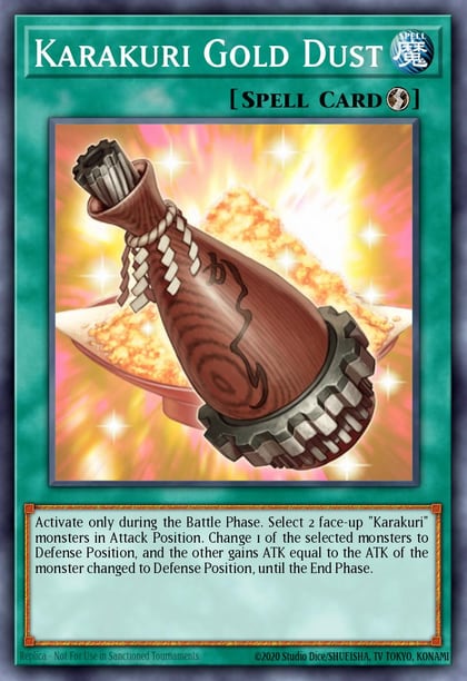 Karakuri Gold Dust, Storm of Ragnarok STOR-EN053