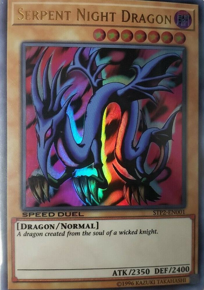 Serpent Night Dragon, Speed Duel: Tournament Pack 2 STP2-EN001