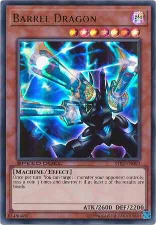 Barrel Dragon, Speed Duel: Tournament Pack 2 STP2-EN003