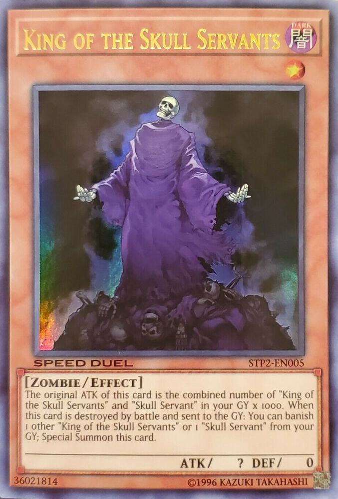 King of the Skull Servants, Speed Duel: Tournament Pack 2 STP2-EN005