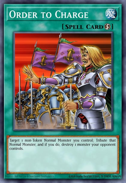 Order to Charge, Speed Duel: Tournament Pack 3 STP3-EN025