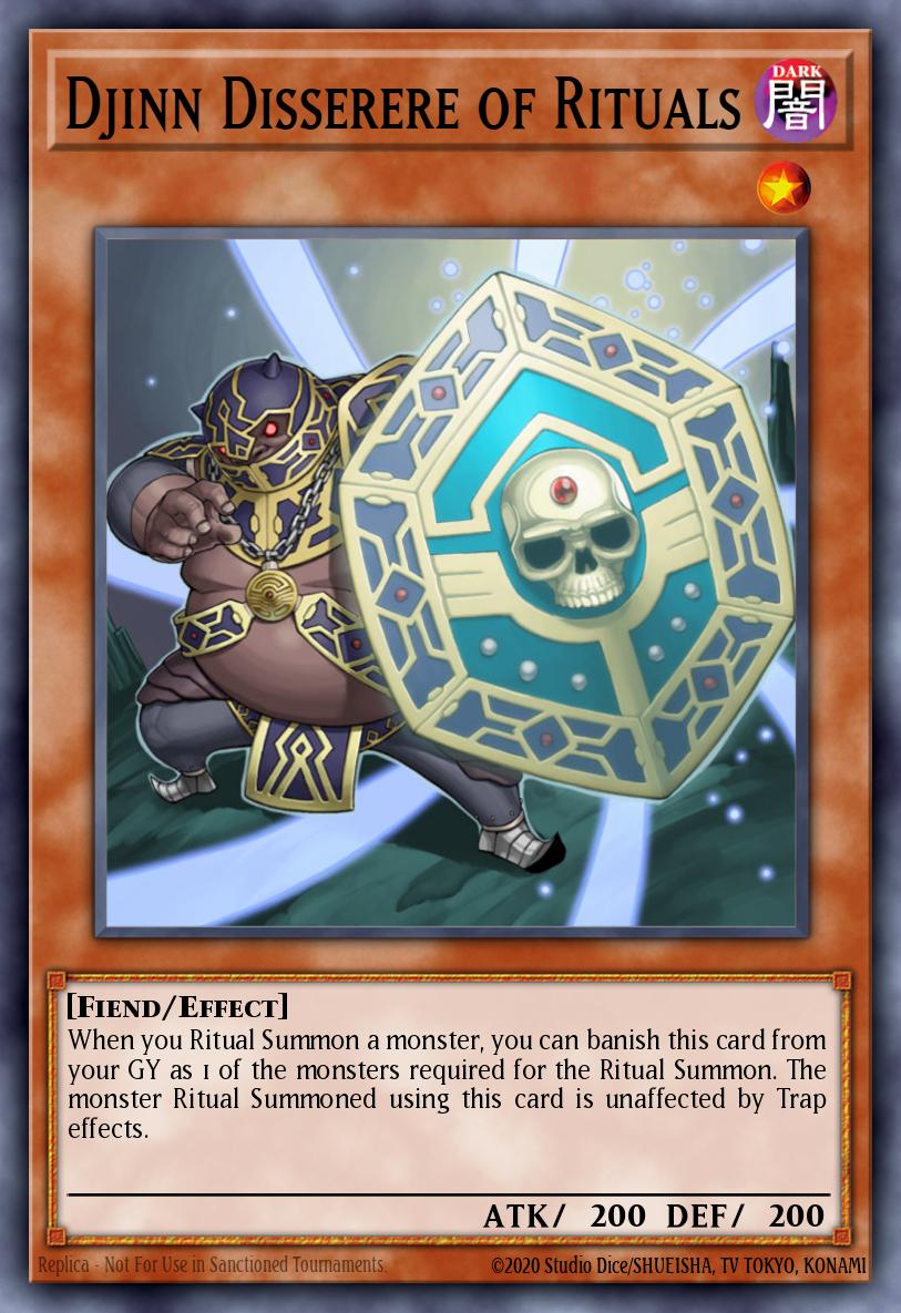 Djinn Disserere of Rituals, Speed Duel: Tournament Pack 4 STP4-EN009