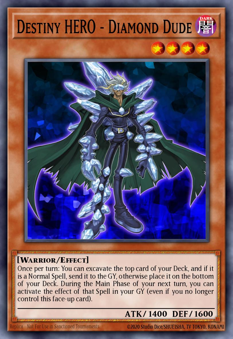 Destiny HERO - Diamond Dude, Speed Duel: Tournament Pack 5 STP5-EN008