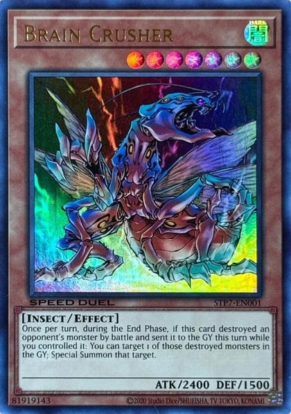 Brain Crusher, Speed Duel: Tournament Pack 7 STP7-EN001