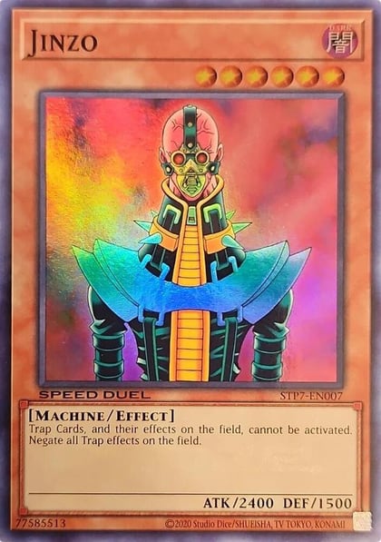 Jinzo, Speed Duel: Tournament Pack 7 STP7-EN007