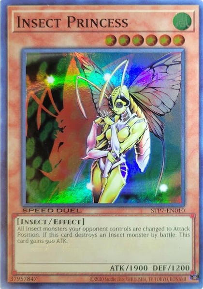 Insect Princess, Speed Duel: Tournament Pack 7 STP7-EN010
