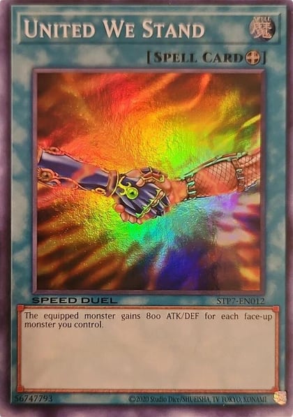 United We Stand, Speed Duel: Tournament Pack 7 STP7-EN012