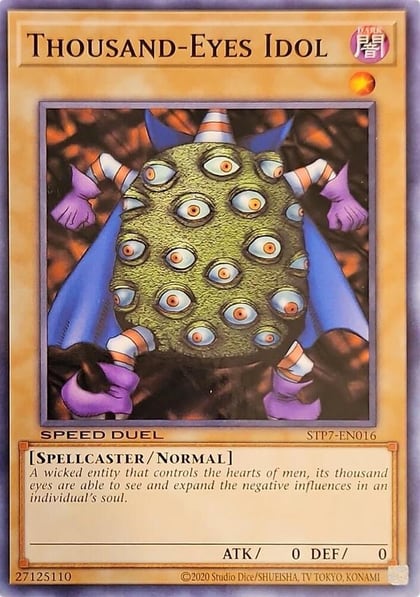 Thousand-Eyes Idol, Speed Duel: Tournament Pack 7 STP7-EN016