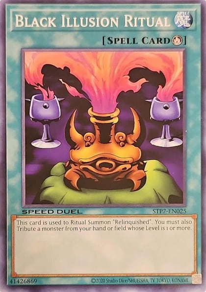 Black Illusion Ritual, Speed Duel: Tournament Pack 7 STP7-EN025