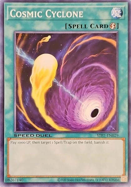 Cosmic Cyclone, Speed Duel: Tournament Pack 7 STP7-EN029
