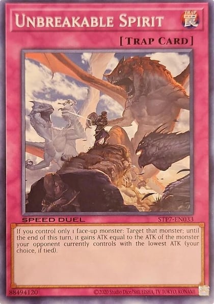Unbreakable Spirit, Speed Duel: Tournament Pack 7 STP7-EN033