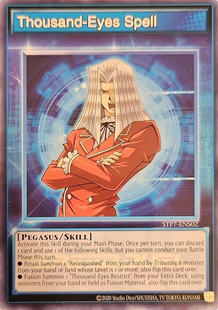 Thousand-Eyes Spell, Speed Duel: Tournament Pack 7 STP7-ENS02