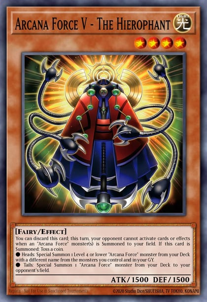 Arcana Force V - The Hierophant, Supreme Darkness SUDA-EN004