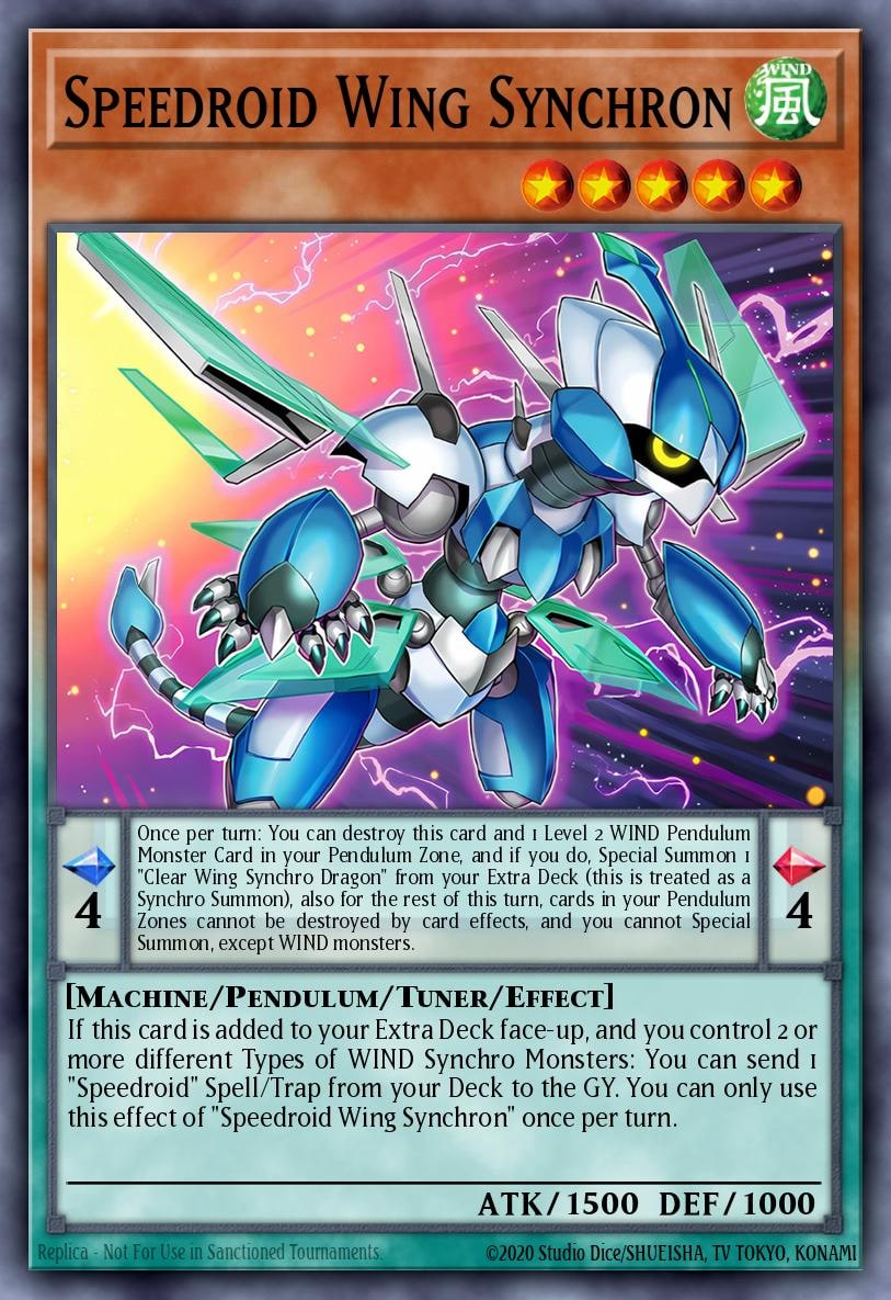 Speedroid Wing Synchron, Supreme Darkness SUDA-EN007