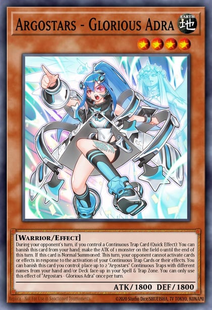 Argostars - Glorious Adra, Supreme Darkness SUDA-EN010