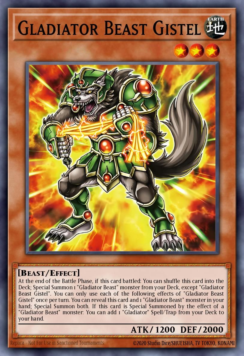 Gladiator Beast Gistel, Supreme Darkness SUDA-EN017