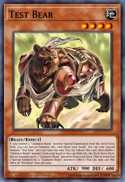 Test Bear, Supreme Darkness SUDA-EN018
