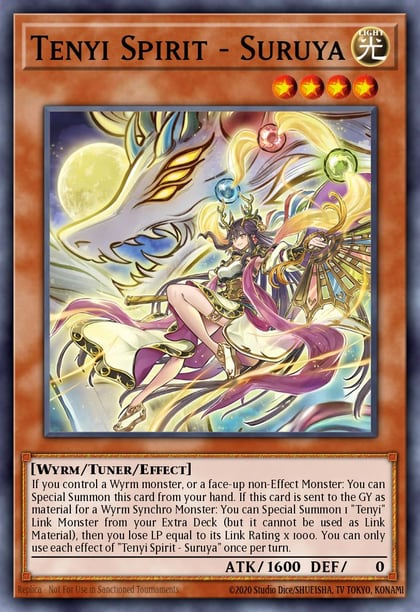 Tenyi Spirit - Suruya (Quarter Century Secret Rare), Supreme Darkness SUDA-EN021