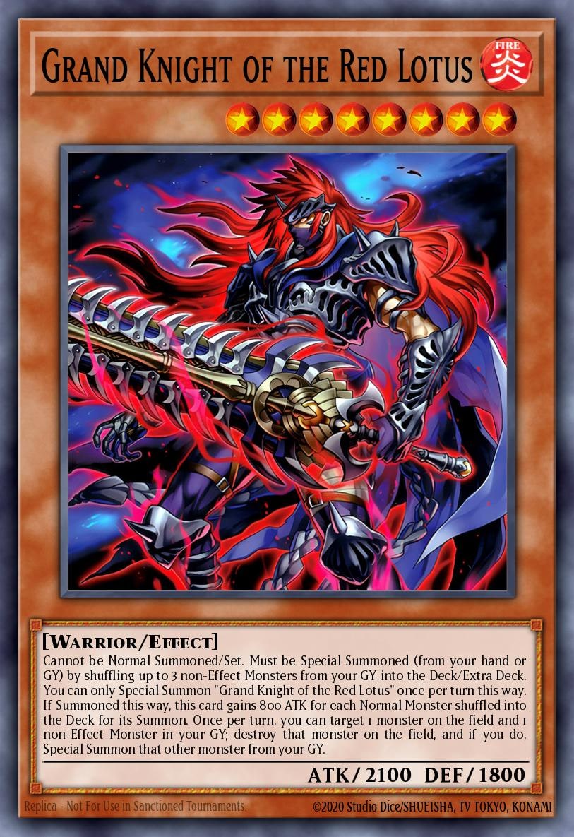 Grand Knight of the Red Lotus, Supreme Darkness SUDA-EN024