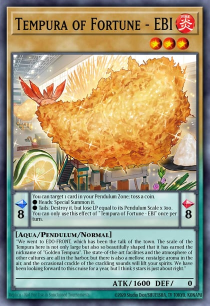 Tempura of Fortune - EBI, Supreme Darkness SUDA-EN030