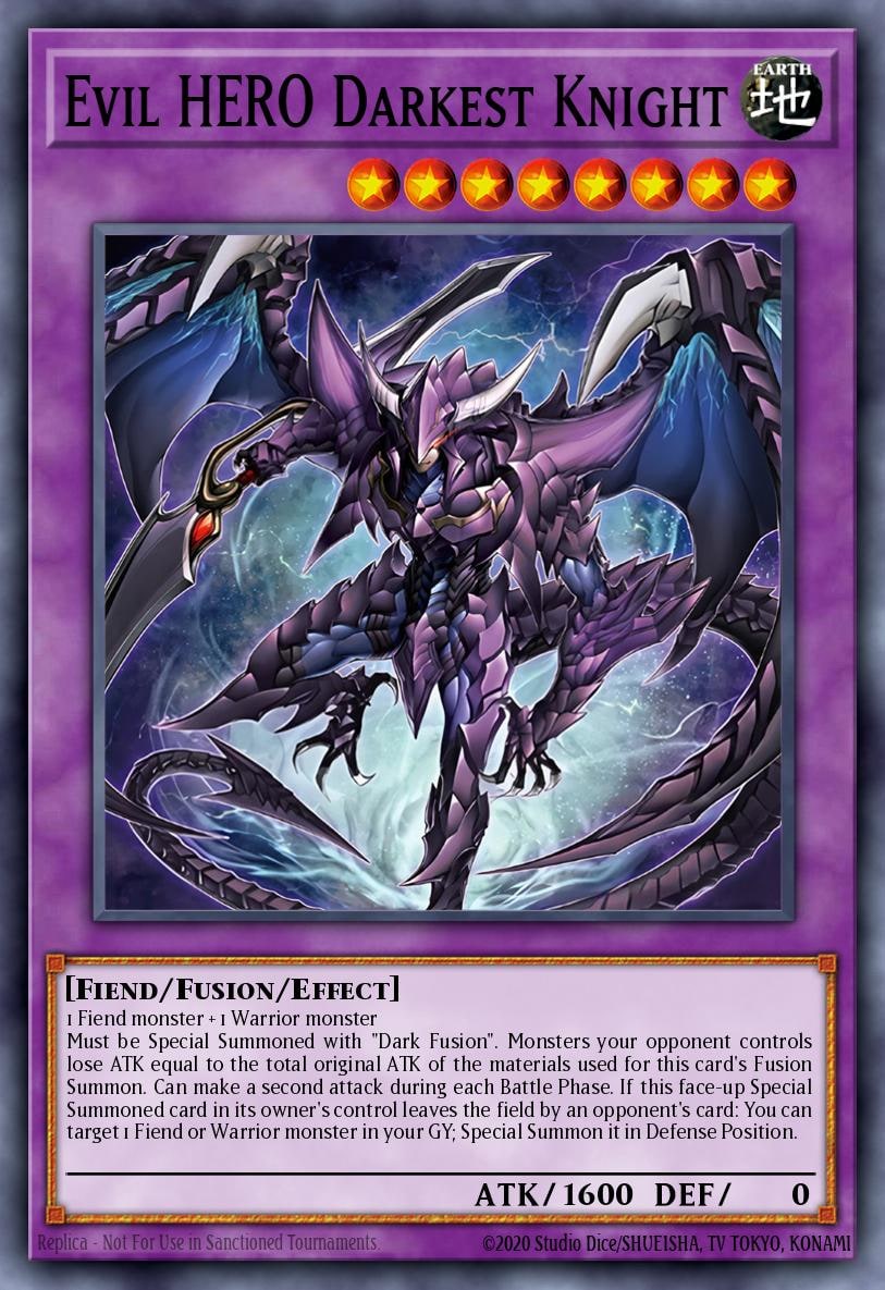 Evil HERO Darkest Knight, Supreme Darkness SUDA-EN033