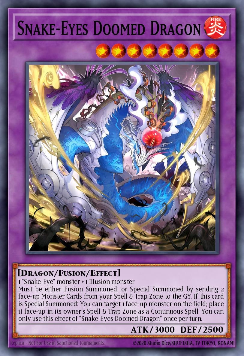 Snake-Eyes Doomed Dragon, Supreme Darkness SUDA-EN035