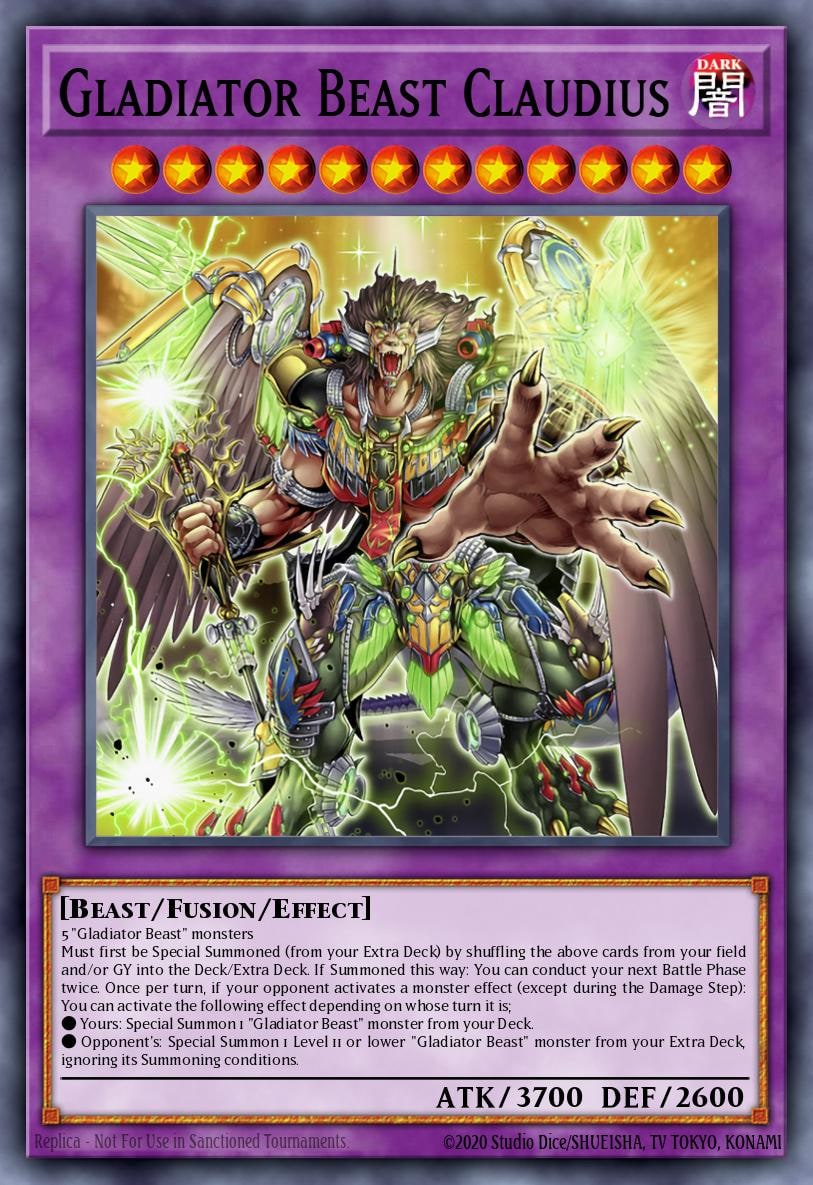 Gladiator Beast Claudius, Supreme Darkness SUDA-EN038