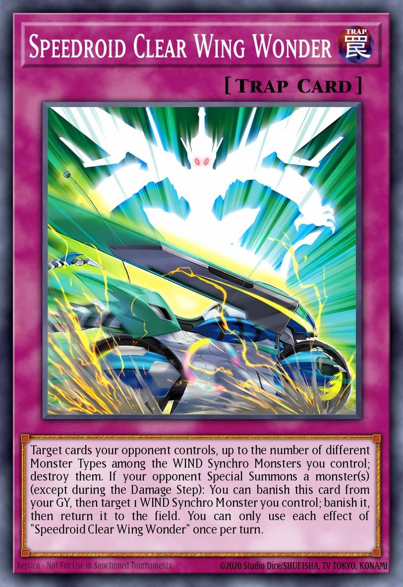 Speedroid Clear Wing Wonder, Supreme Darkness SUDA-EN068