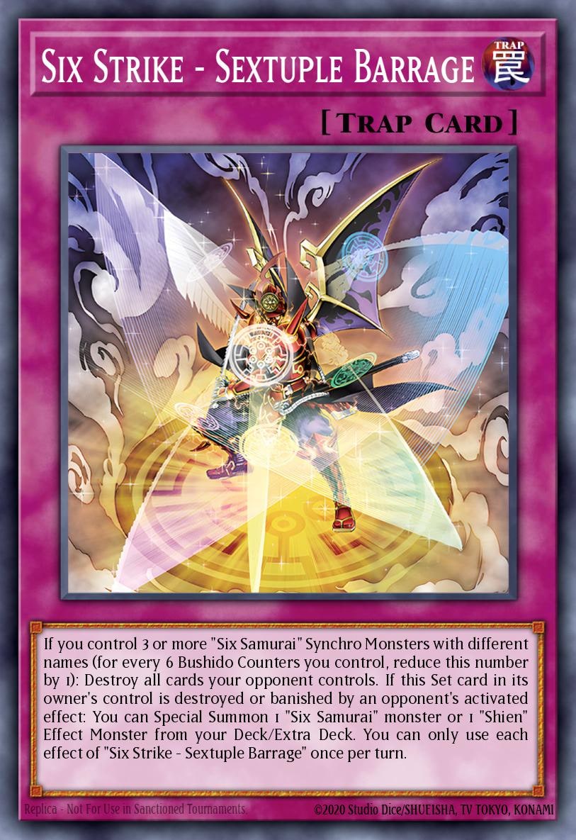 Six Strike - Sextuple Barrage, Supreme Darkness SUDA-EN078