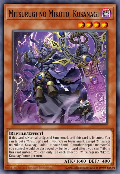Mitsurugi no Mikoto, Kusanagi, Supreme Darkness SUDA-EN090