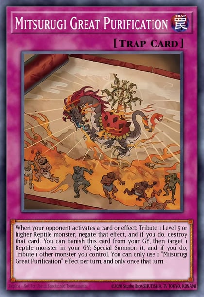 Mitsurugi Great Purification, Supreme Darkness SUDA-EN096