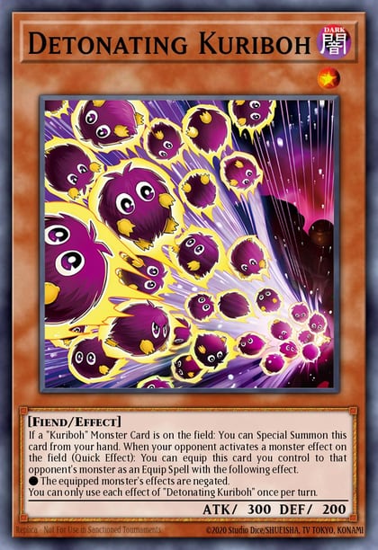 Detonating Kuriboh, Supreme Darkness SUDA-EN097