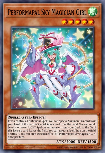 Performapal Sky Magician Girl, Supreme Darkness SUDA-EN099