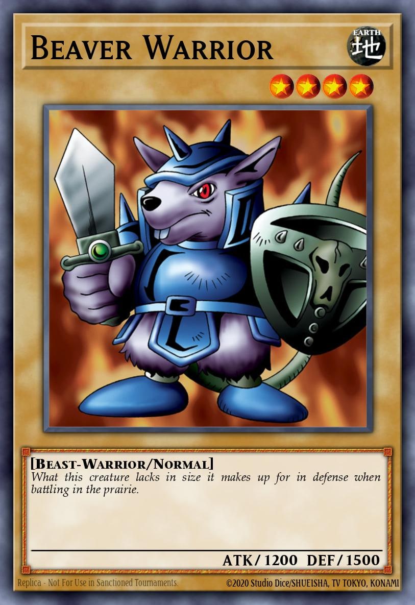 Beaver Warrior, Starter Deck: Yugi Evolution SYE-006