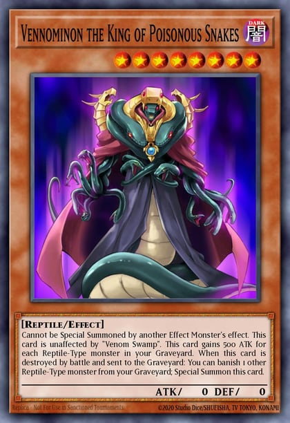 Vennominon the King of Poisonous Snakes, Tactical Evolution TAEV-EN014