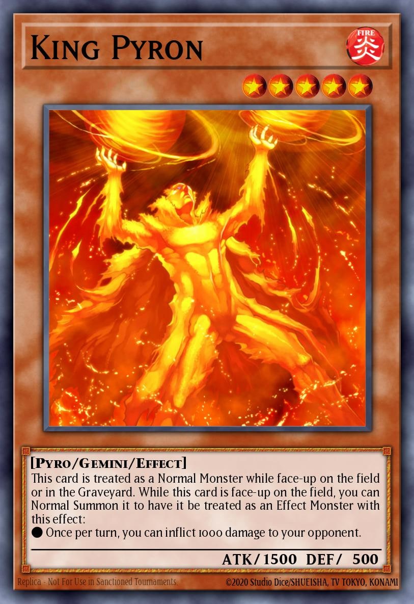 King Pyron, Tactical Evolution TAEV-EN026