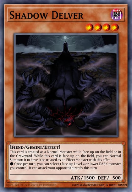 Shadow Delver, Tactical Evolution TAEV-EN027