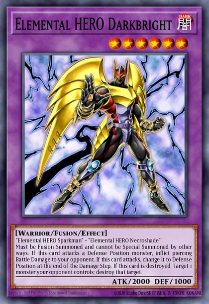 Elemental Hero Darkbright (UTR), Tactical Evolution TAEV-EN042