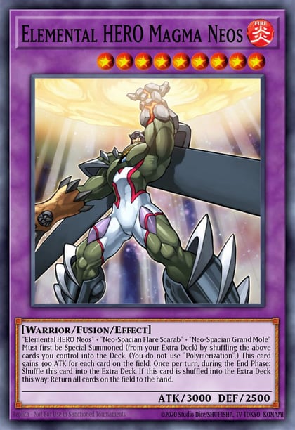 Elemental Hero Magma Neos, Tactical Evolution TAEV-EN043