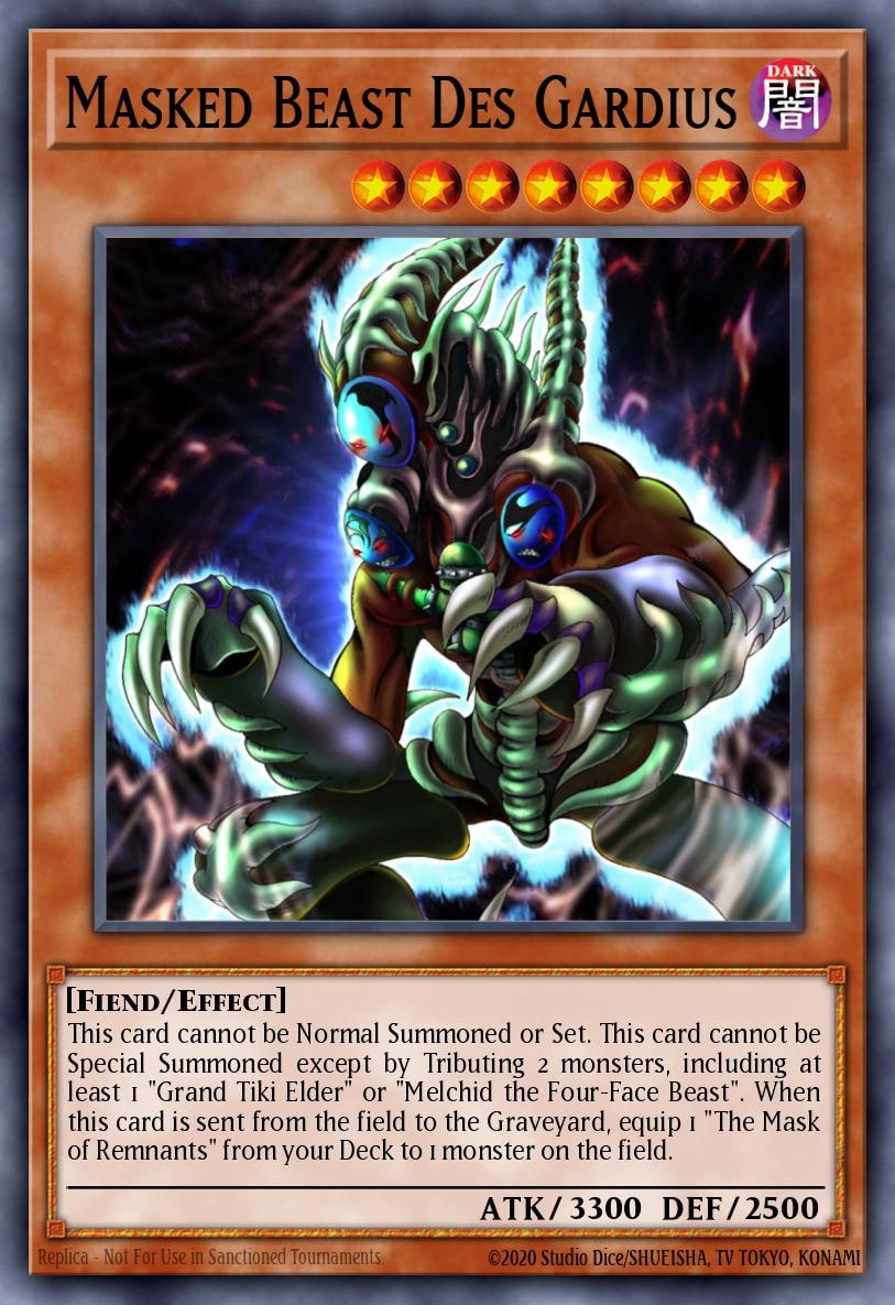Masked Beast Des Gardius, Tactical Evolution: Special Edition TAEV-ENSE1