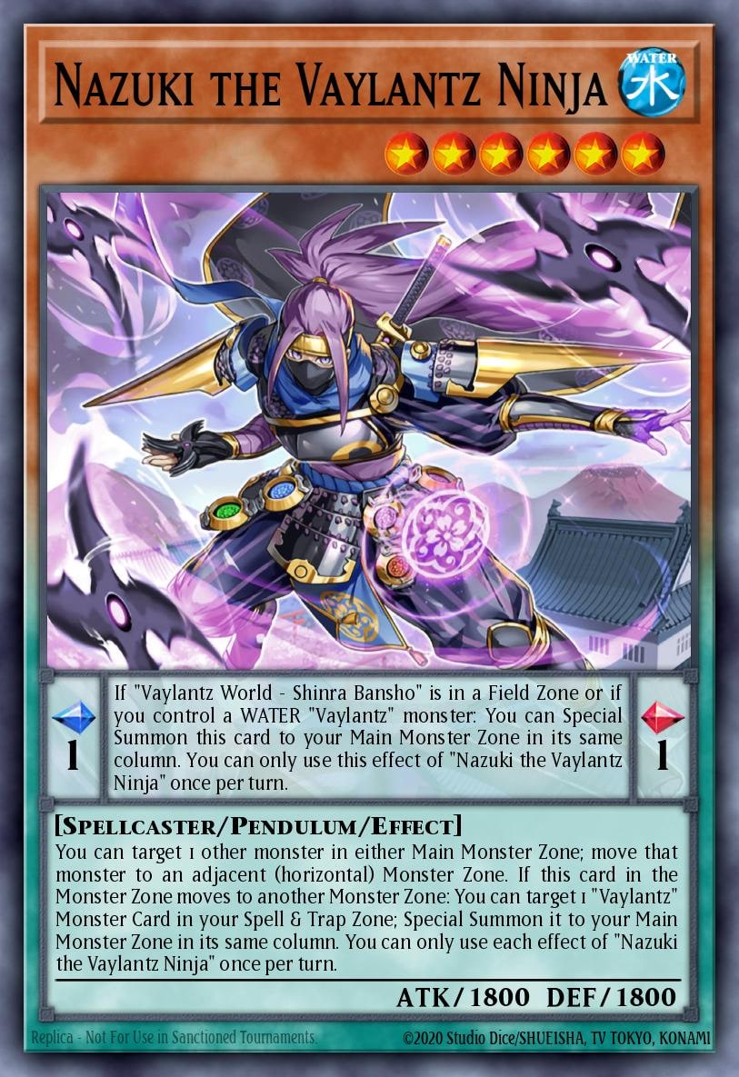 Nazuki the Vaylantz Ninja, Tactical Masters TAMA-EN003