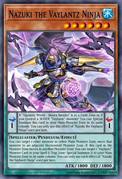Nazuki the Vaylantz Ninja, Tactical Masters TAMA-EN003