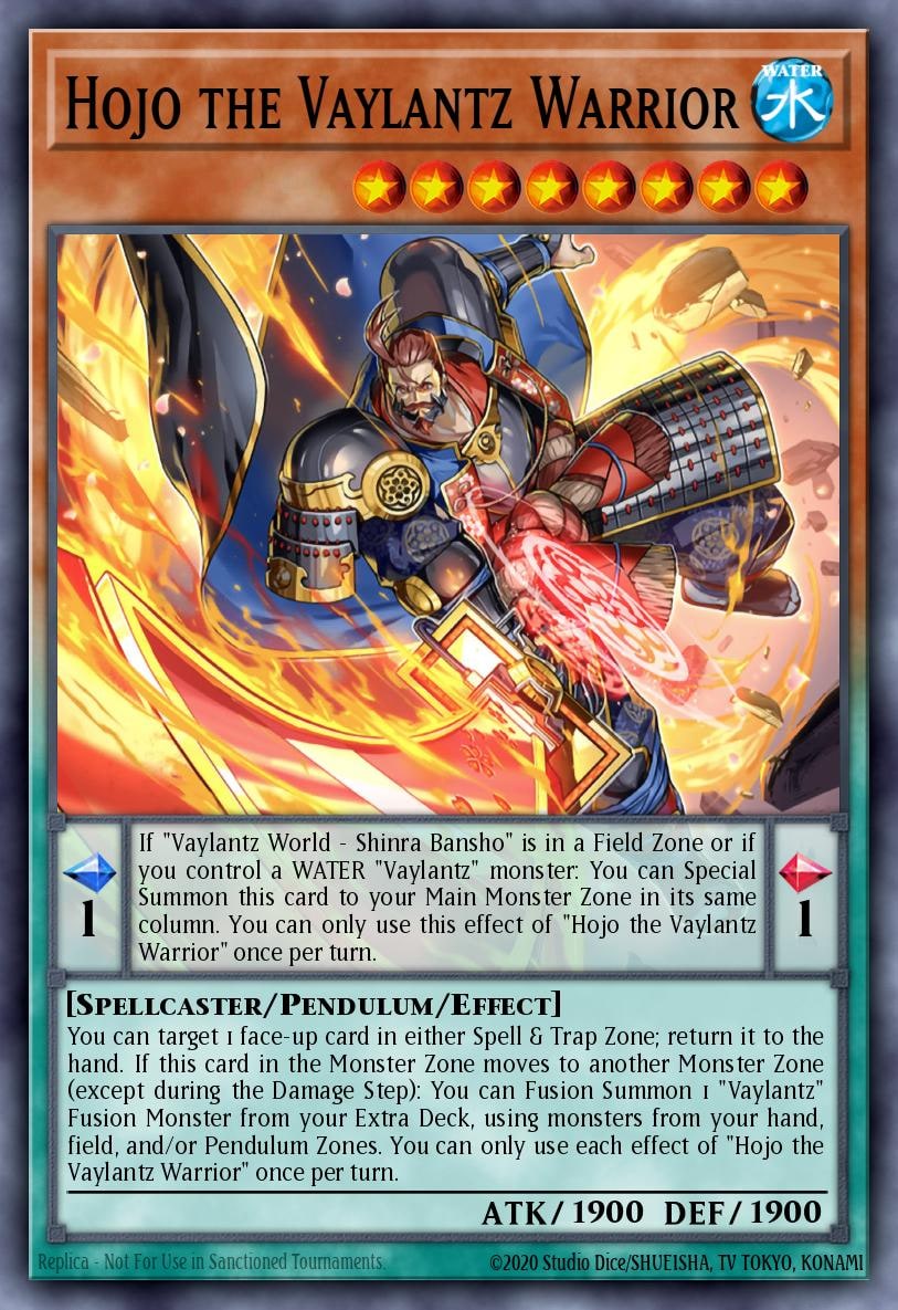 Hojo the Vaylantz Warrior, Tactical Masters TAMA-EN004