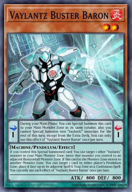 Vaylantz Buster Baron, Tactical Masters TAMA-EN005