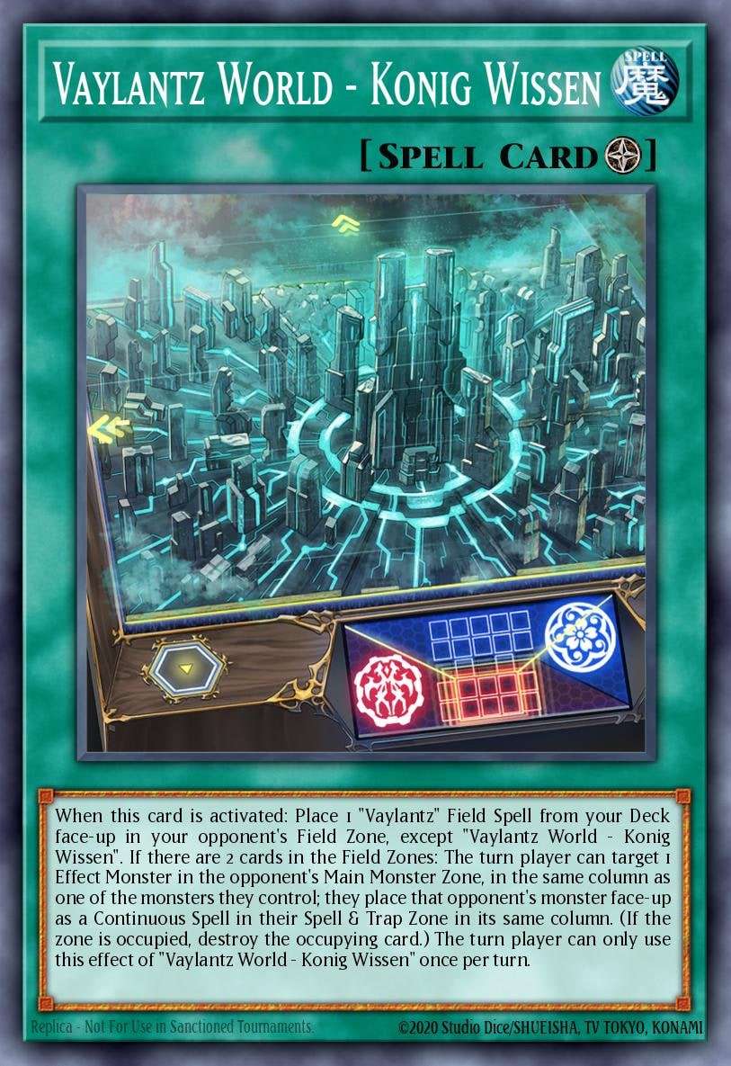 Vaylantz World - Konig Wissen, Tactical Masters TAMA-EN013