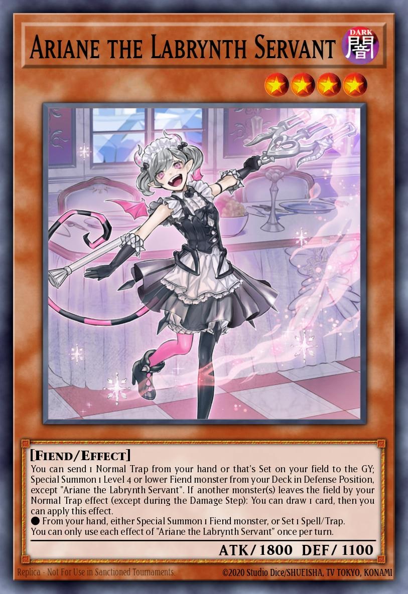 Ariane the Labrynth Servant, Tactical Masters TAMA-EN016
