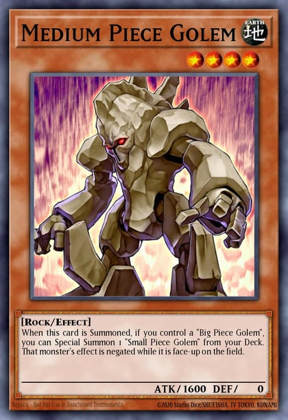 Medium Piece Golem, The Duelist Genesis TDGS-EN007
