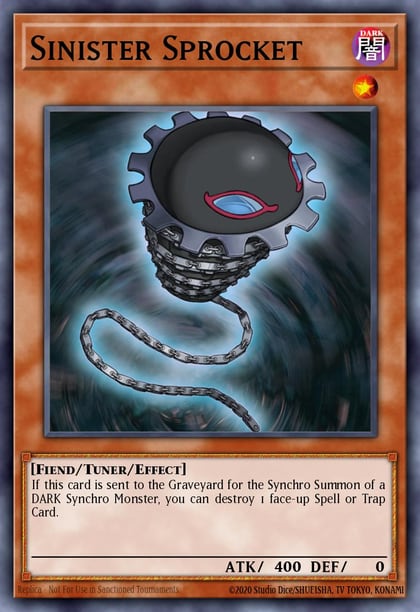Sinister Sprocket, The Duelist Genesis TDGS-EN009