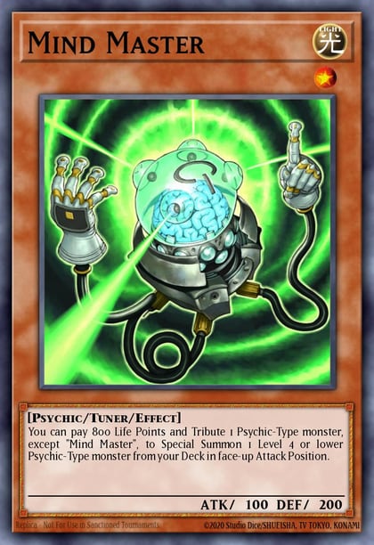 Mind Master, The Duelist Genesis TDGS-EN016
